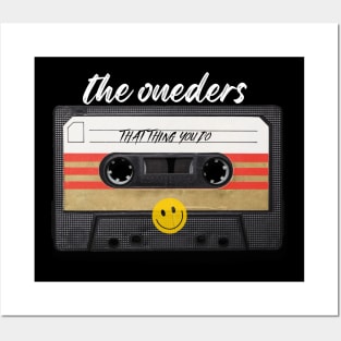 the oneders old cassette Posters and Art